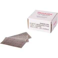 Makita F-32171 For models: DPT351, AF500HP, PT354 Rivet nail 0.6 x 35 mm, stainless, 10000 pcs