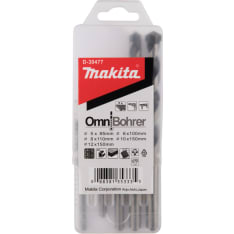 Makita Omnibohrer 5-osainen 5-12mm poranteräsarja