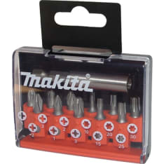 Makita D-31083 Screwdriver bit set 12 parts