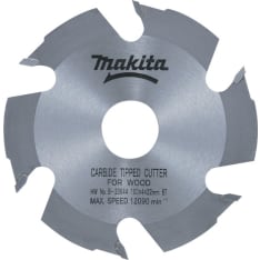 Makita B-20644 Malleille: DPJ180, PJ7000 Liitosjyrsimen HM-terä 100X6T, hammas 4 mm
