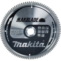 Makita 260x30x2,3 mm Z-100 pyörösahanterä