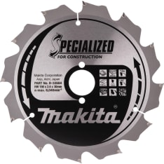 Makita 190x30x2,6 mm Z-12 pyörösahanterä