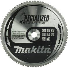 Makita 355x30x2,6 mm Z-80 pyörösahanterä