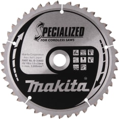 Makita 190x20x1,9 mm Z-40 pyörösahanterä