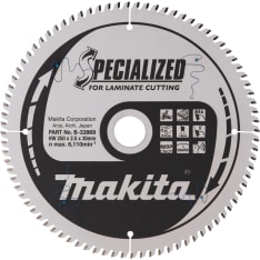 Makita 250x30x2,5 mm Z-84 pyörösahanterä