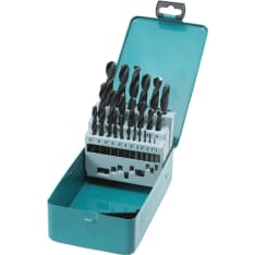 Makita HSS-R 1-13mm 25-piece metal drill bit set