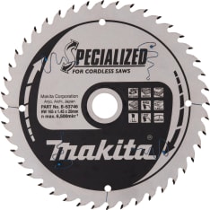 Makita 165x20x1,45 mm Z-44 pyörösahanterä