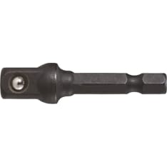 Makita 1/4" bitsikiinnityksestä 3/8" neliöpää hylsykiinnitykselle hylsyadapteri