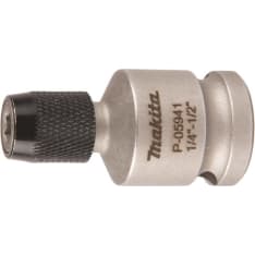 Makita 1/2" vääntimiin 1/4" bitsiadapteri
