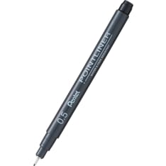 Pentel S20P-5A Pointliner Fineliner 0,5mm Black