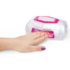 Cra-Z-Art Shimmer 'n Sparkle 8-in-1 Nail Salon With Dryer kynsisalonki
