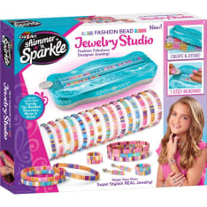 Cra-Z-Art Shimmer 'n Sparkle Tila Bead Bracelet Studio rannekoruaskartelu