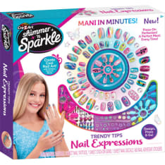 Cra-Z-Art Shimmer 'n Sparkle Trendi Tips Nail Expression manikyyripakkaus