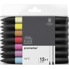 Winsor & Newton Promarker Set-2 12 color
