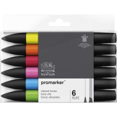 Winsor & Newton ProMarker Collector's Set Vibrant Tones 6kpl tussilajitelma