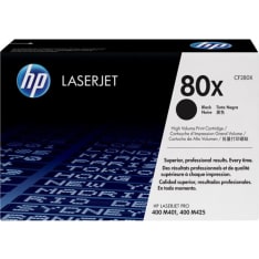 HP 80X HV LJ PRO 400 M401/MF musta laservärikasetti