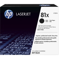 HP 81X musta värikasetti