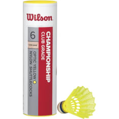 Wilson Championship 6 pcs Green Slow badminton