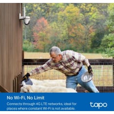 TP-LINK Tapo C501GW 4G/LTE Full-HD valvontakamera ulkokäyttöön