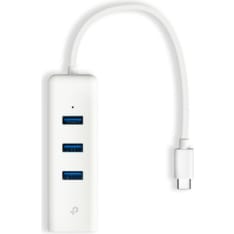 TP-LINK UE330C Usb-hubi ja verkkoadapteri
