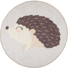 Ihankotona Siilinen round carpet