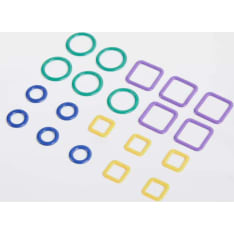 KnitPro Linea 40 pcs metal stitch marker