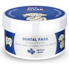 Pet Clean 50 kpl hampaidenpuhdistuspyyhe lemmikille