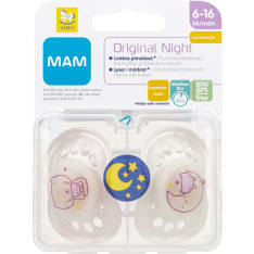 Ainu Mam Night luonnonkumi 6-16 kk 2 kpl tutti