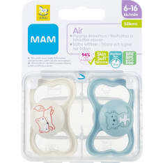Ainu Mam Air silikoni 6-16 kk 2 kpl tutti
