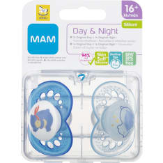 Ainu Mam Day & Night Original silikoni 16+ kk 2 kpl tutti