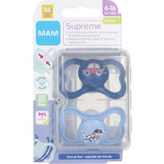 Ainu MAM Supreme silikoni 6-16 kk 2 kpl tutti