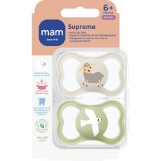 Ainu MAM Supreme 0-6 months 2pcs silicone teat