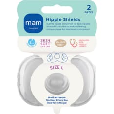 Ainu MAM Nipple Shields 2pcs size L breast shield