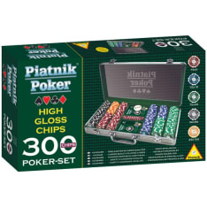 Piatnik High Gloss Chips 300 Poker Set