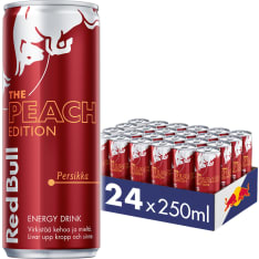 Red Bull Peach Edition 24x250ml energiajuoma