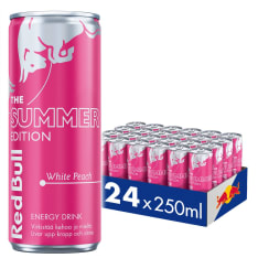 Red Bull Summer Edition White Peach 24x250ml energiajuoma