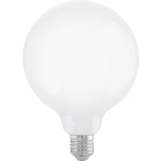 Eglo E27 G125 7W 2700K milk glass led bulb