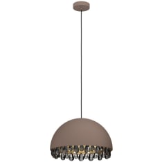 EGLO GAETANO 2 E27 mokka/kulta/musta riippuvalaisin