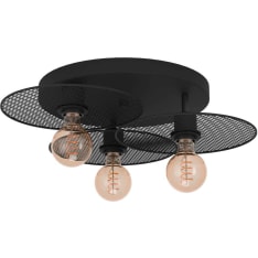 Eglo Ikesto 3-piece ceiling lamp