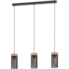 Eglo Kilnsdale 3-piece pendant light