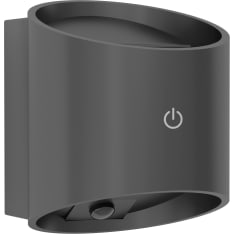 EGLO Tressanti oval 2,9W LED 3000K 280lm IP44 musta ladattava ulkoseinävalaisin