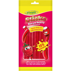 Woogie Strawberry 80 g lollipop