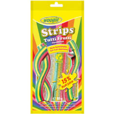 WOOGIE TUTTI FRUTTI 80 G STRIPS