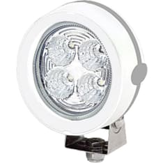 Deck light mega-beam led black frame