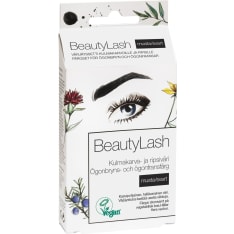 BeautyLash musta kulmien ja ripsien värjäyssetti