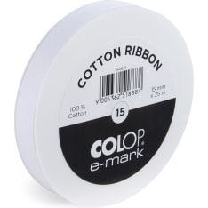 COLOP 15mm x 25m puuvillanauha