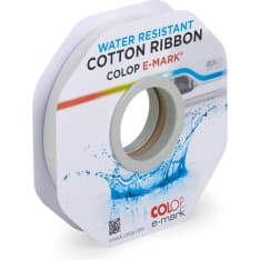 COLOP 15mm x 25m pinnoitettu puuvillanauha