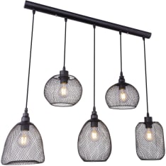 Globo Anya 5-piece pendant light