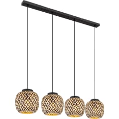 Globo Colly 4xE27 hanging lamp