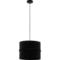 EGLO PARAGUAIO E27 musta riippuvalaisin